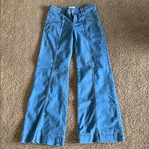 Free People Wide Leg Jeans
